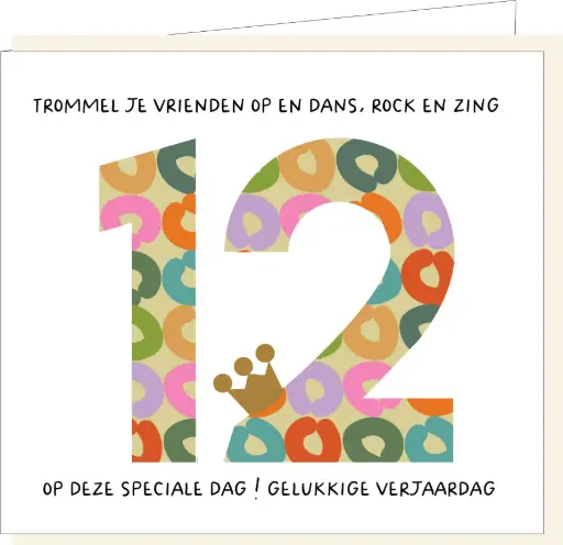 [AG1222] 12 jaar
