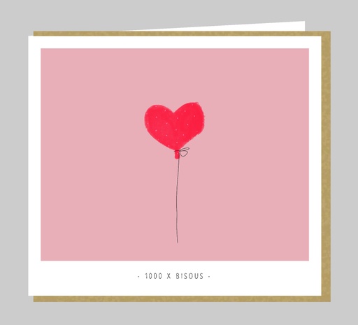 [KMFR017] 1000 x Bisous