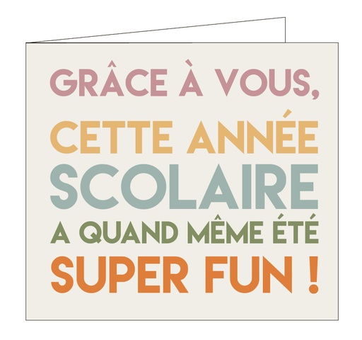 [OCCF2062] Grâce à vous....