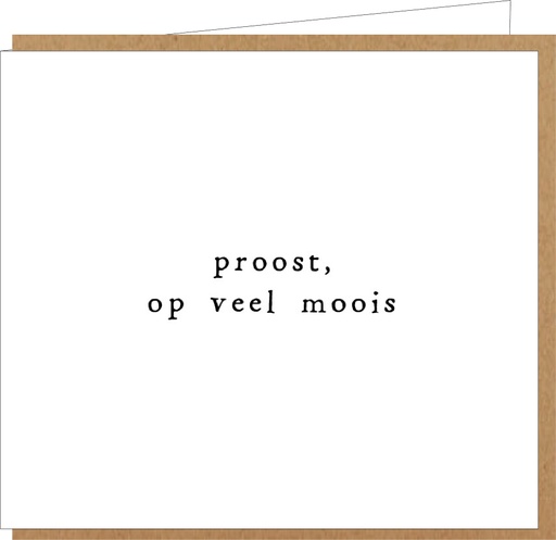 [LM079] proost op veel moois