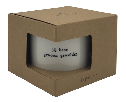 [koffiemok009] je bent gewoon geweldig