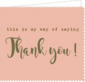 [QU1301] This is my way of saying thank you