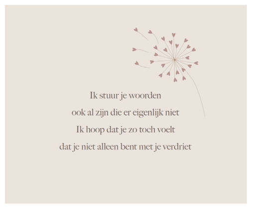[EL1002] Ik stuur je woorden
