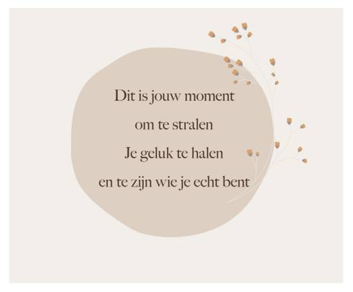 [EL1011] Dit is jouw moment om te stralen