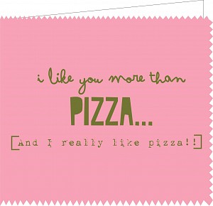 [QU1306] I like you more than pizza ,,, and i really like pizza