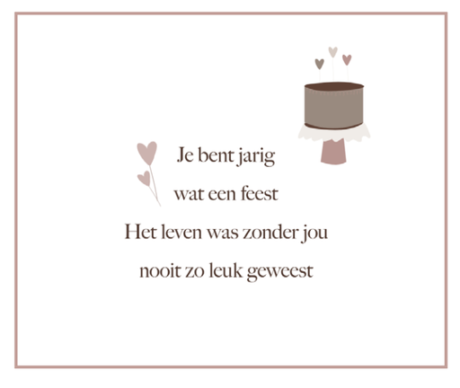 [EL1029] Je bent jarig wat een feest