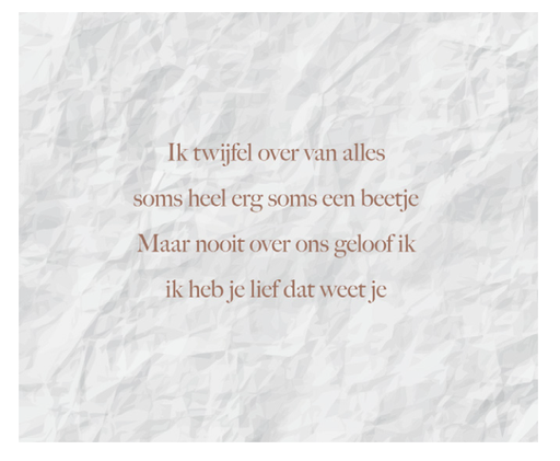 [EL1030] Ik twijfel over vanalles