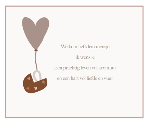 [EL1034] Welkom lief klein mensje