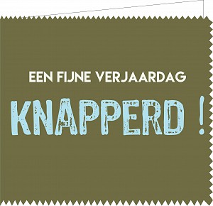 [QU1308] Een fijne verjaardag, knapperd !