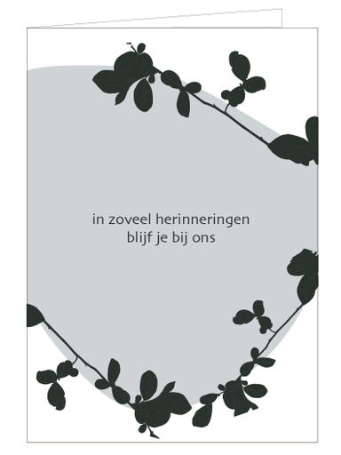 [MM1188] In zoveel herinneringen blijf je bij ons