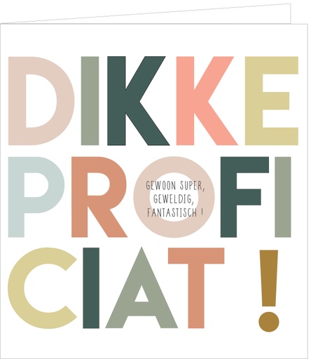 [CAM216] Dikke proficiat