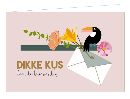 [WM066] Dikke kus door de brievenbus