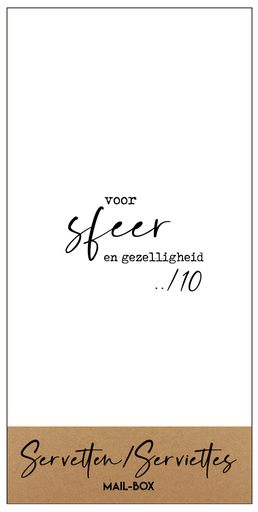 [SERG017] Voor sfeer en gezelligheid. ../10