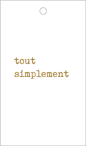 [MMBF022] Tout simplement