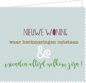 [QU1320] Nieuwe woning, waar herinneringen ontstaan en vrienden altijd welkom zijn !