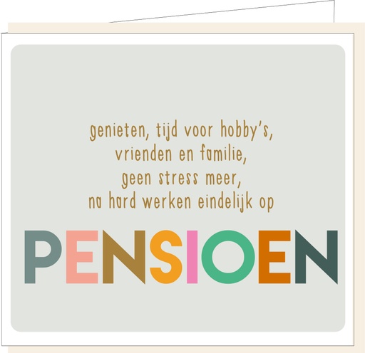 [E970] Pensioen