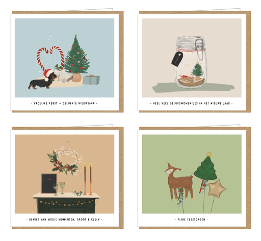 [KMBOX003] Kelly Marie box 8 stuks/4 designs