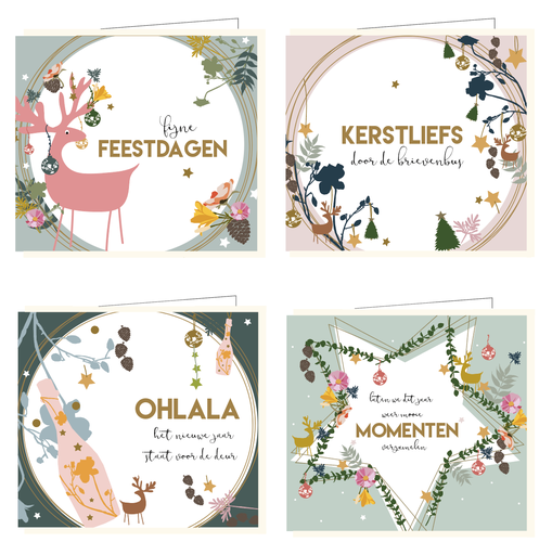 [LWBOX003] Leukewensenbox 8 stuks/4 designs