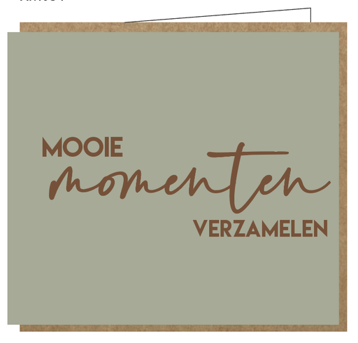 [XM054] Mooie momenten verzamelen