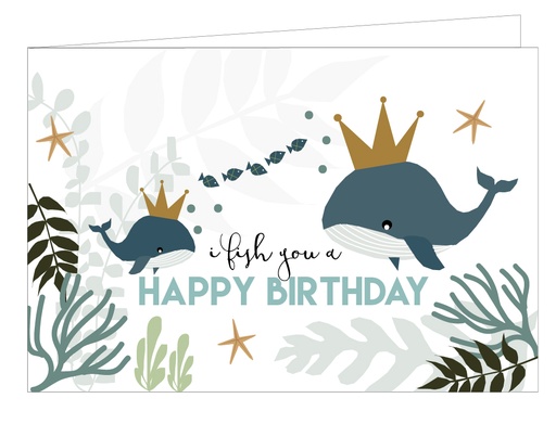 [WMF053] I fish you a Happy Birthday