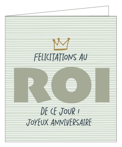 [PO811] Félicitations au Roi de ce jour !