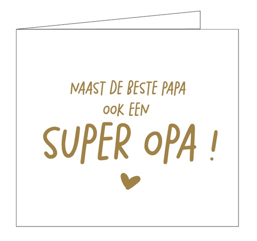 [OCC1800] Naast de beste papa ook een super opa !