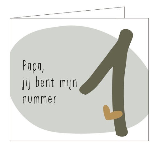 [OCC1804] Papa, jij bent mijn nummer 1