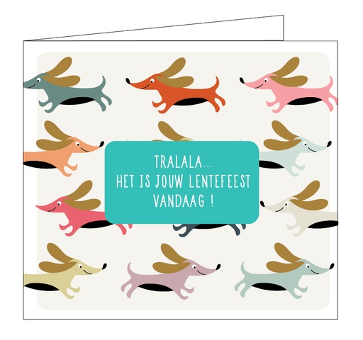 [C076] Tralala, het is jouw lentefeest vandaag !