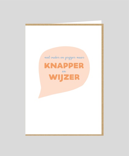 [COCO049] Niet ouder en grijzer, maar knapper en wijzer