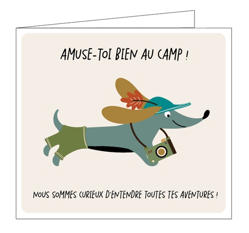 [KAF105] Amuse-toi bien au camp
