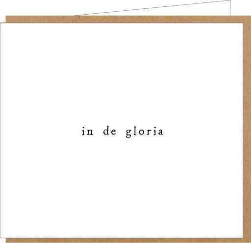 [LM086] in de gloria