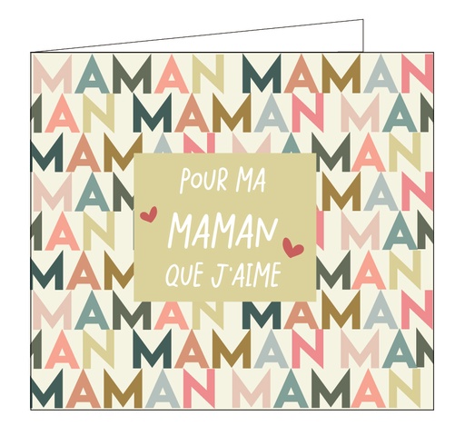 [OCCF2065] Pour ma maman que j'aime