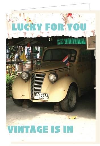 [AT031] Lucky for you, vintage is in