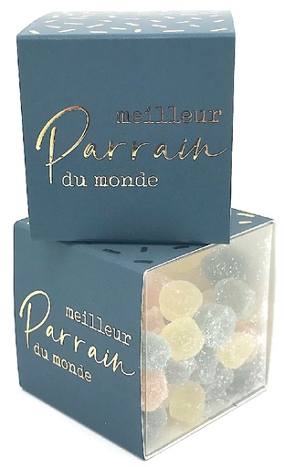 [ADF022 A] Boite remplie (Meilleur Parraine du monde) 