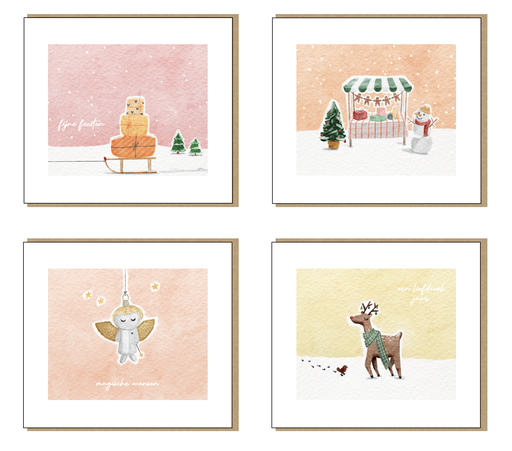 [KMBOX008] Kelly Marie box 8 stuks/4 designs