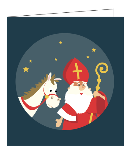 [MOS099] moneykaart sint blanco
