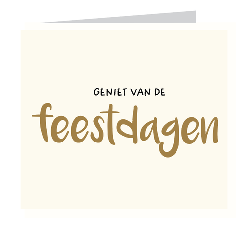 [BX 008] Geniet van de feestdagen