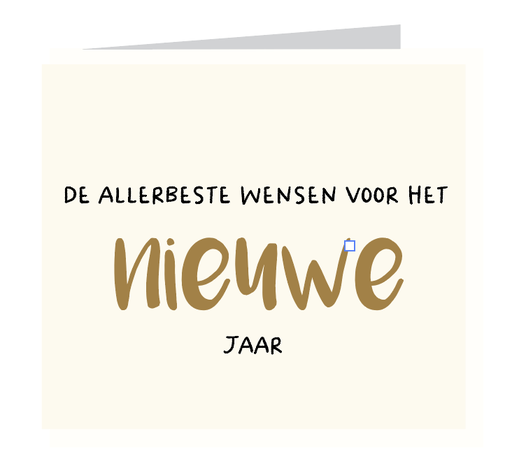 [BX 009] De allerbeste wensen voor het nieuwe jaar