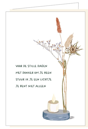 [MM1093] Voor de stille dagen met donker om je heen