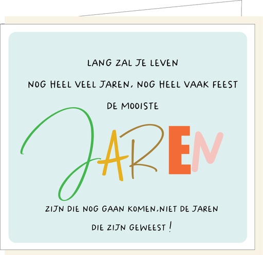 [E982] Lang zal je leven....