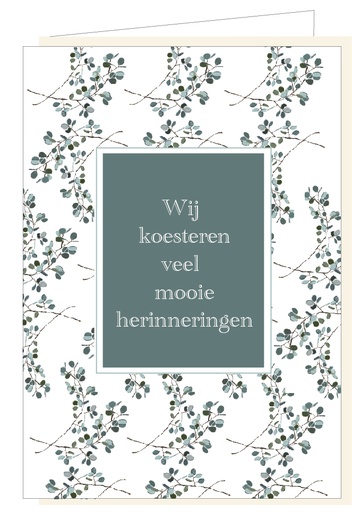 [MM1089] Wij koesteren veel mooie herinneringen