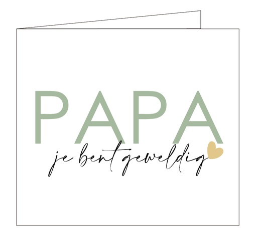 [OCC1796] Papa, je bent geweldig !