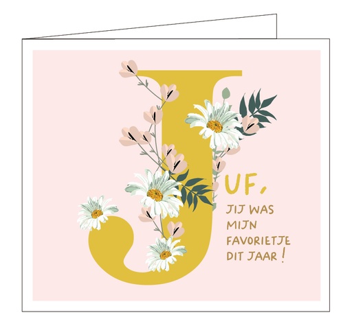 [5235] Juf, jij was mijn favorietje dit jaar !