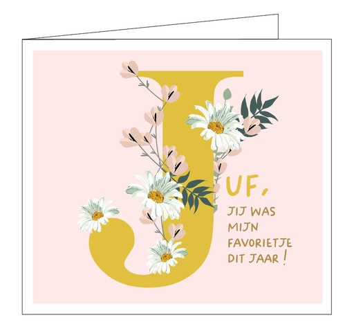 [5235] Juf, jij was mijn favorietje dit jaar !
