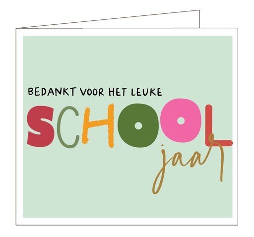 [5241] Bedankt voor het leuke schooljaar