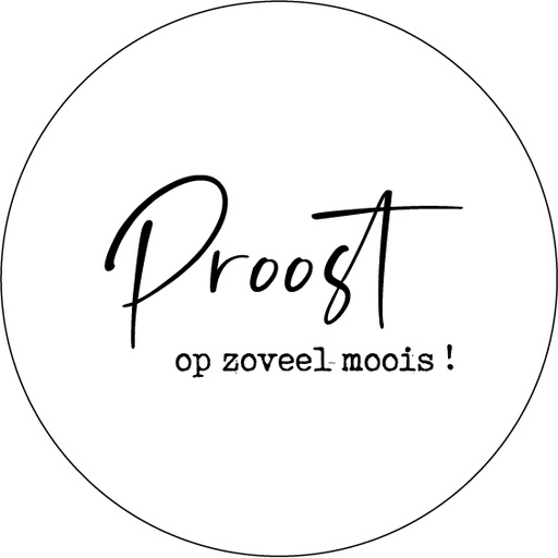 [BV006] Bierviltje Proost op zoveel moois