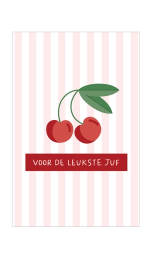 [NQE092] Voor de leukste juf