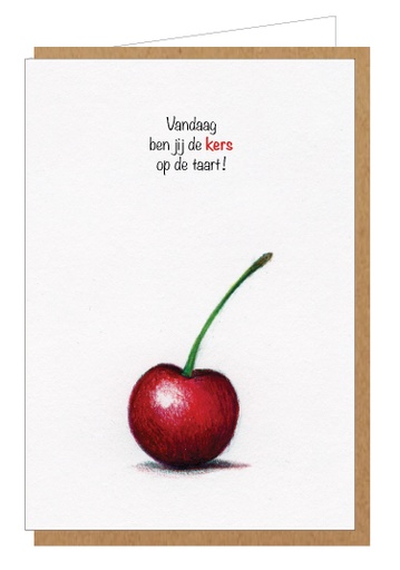 [LC019] Vandaag ben jij de kers op de taart