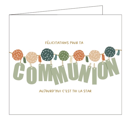 [CF096] Félicitations pour ta communion