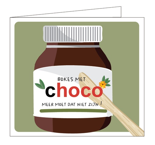 [KA002] Bokes met choco, meer moet dat niet zijn !